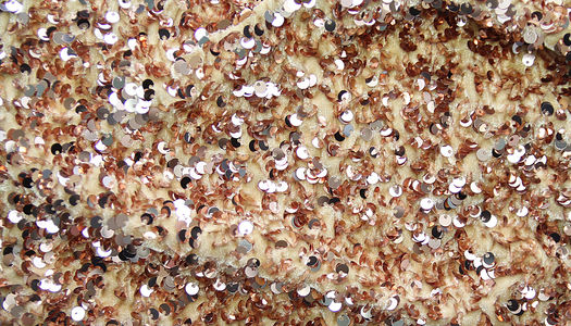 Tessuto base velluto ricamo paillettes oro