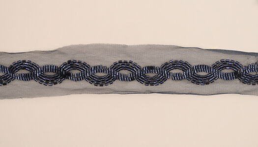 Nastro ricamato con motivo a onde