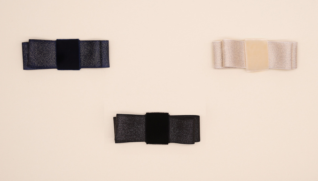 FIOCCO DOPPIO SHINY CON PASSANTE VELLUTO