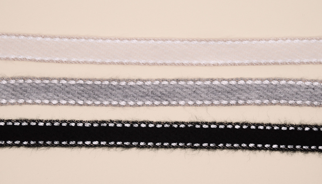 NASTRO IMPUNTURATO EFFETTO LANA 