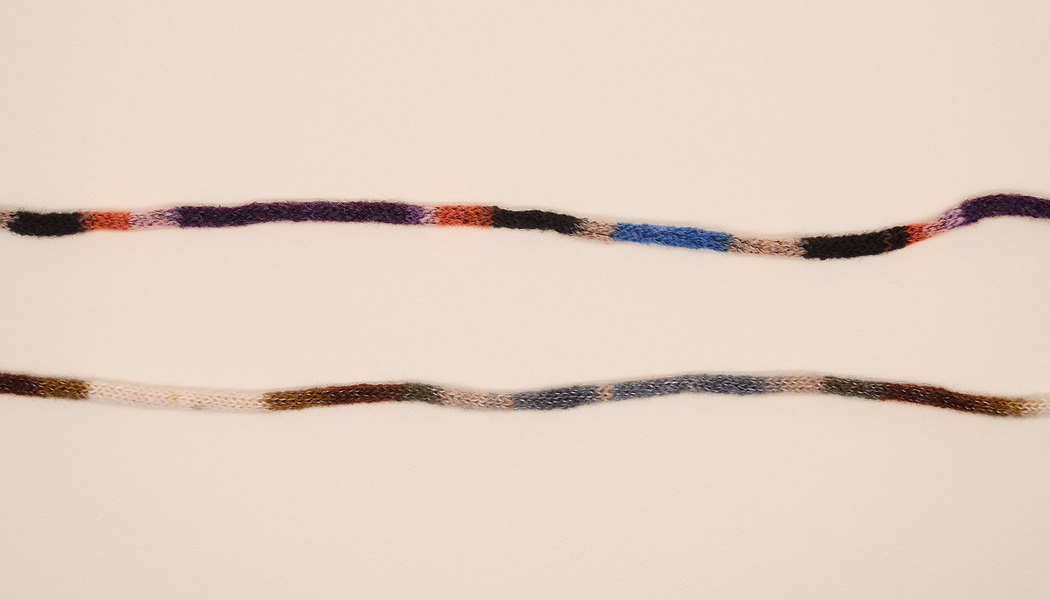 NASTRO TUBOLARE IN LANA MULTICOLORE