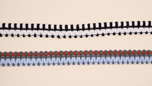 NASTRO RICAMATO IN LANA 