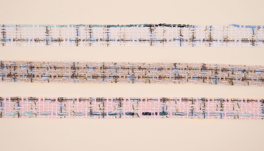 NASTRO CON INSERTI MULTICOLORE