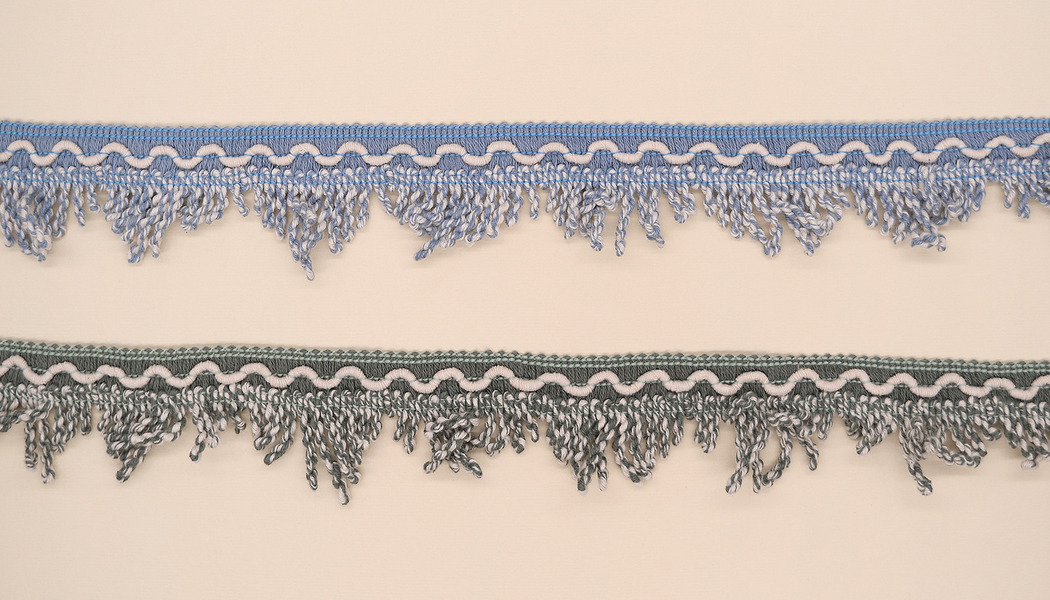 NASTRO ONDINE CON FRANGE ZIG ZAG 