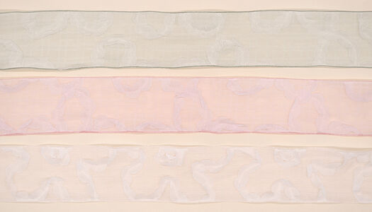 NASTRO IN TESSUTO DISEGNO FLOREALE 3D 