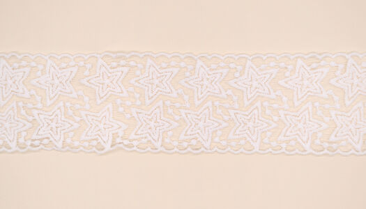 NASTRO RICAMO STELLE 