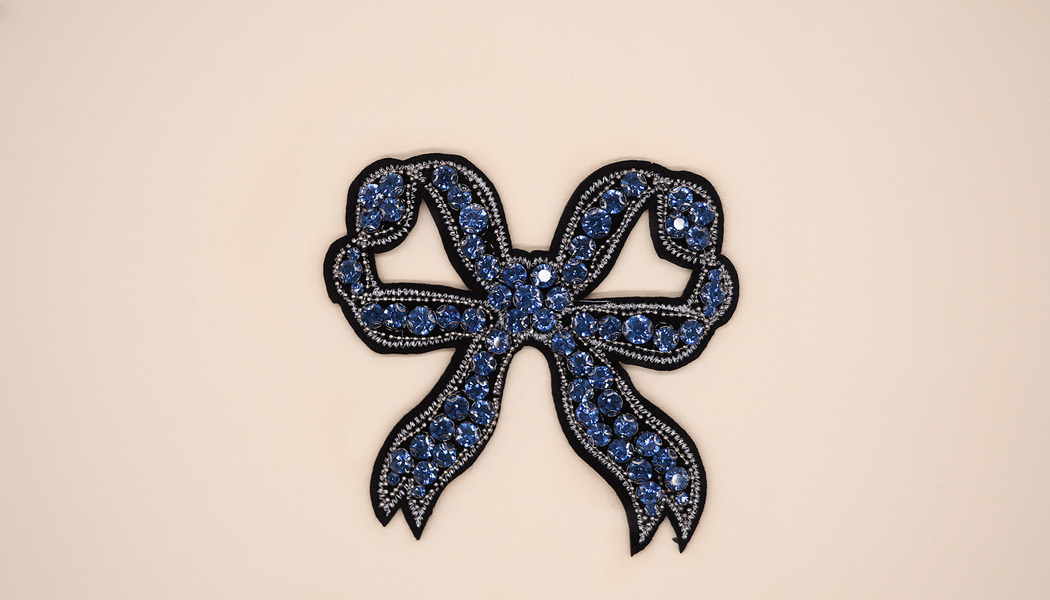 FIOCCO CON CRISTALLI 