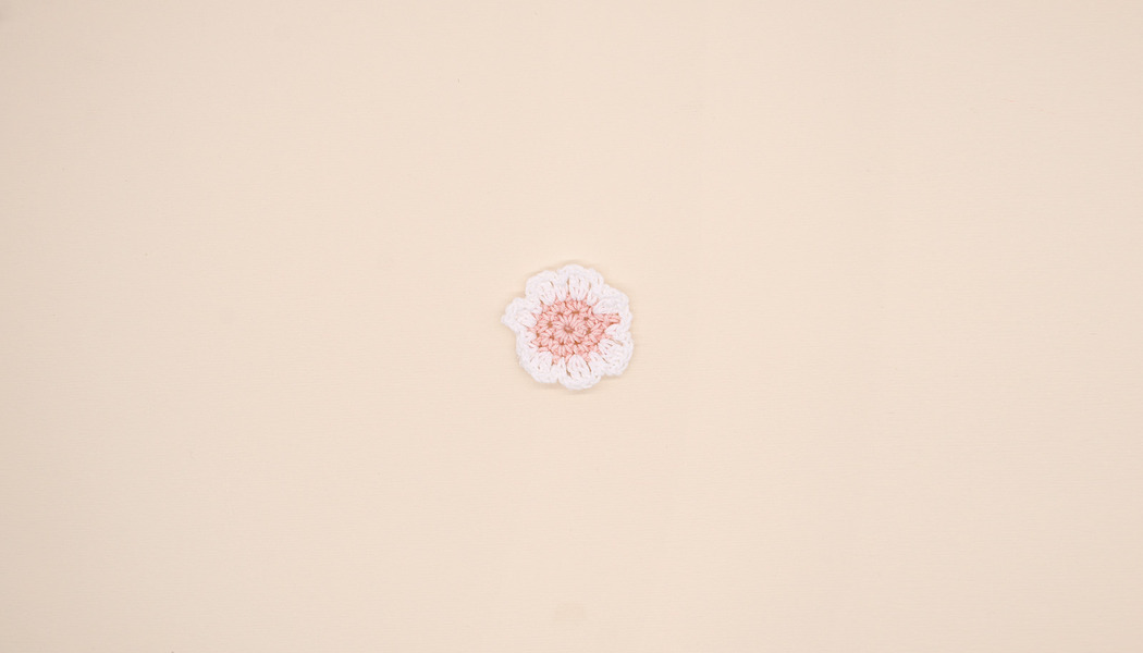 FIORELLINO UNCINETTO BICOLORE 