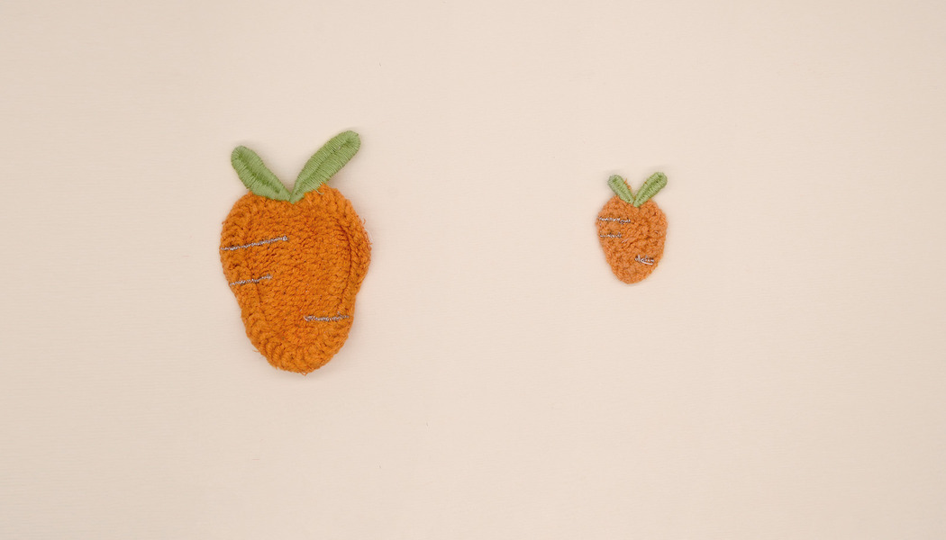 CAROTA RICAMATA A MACCHINA 