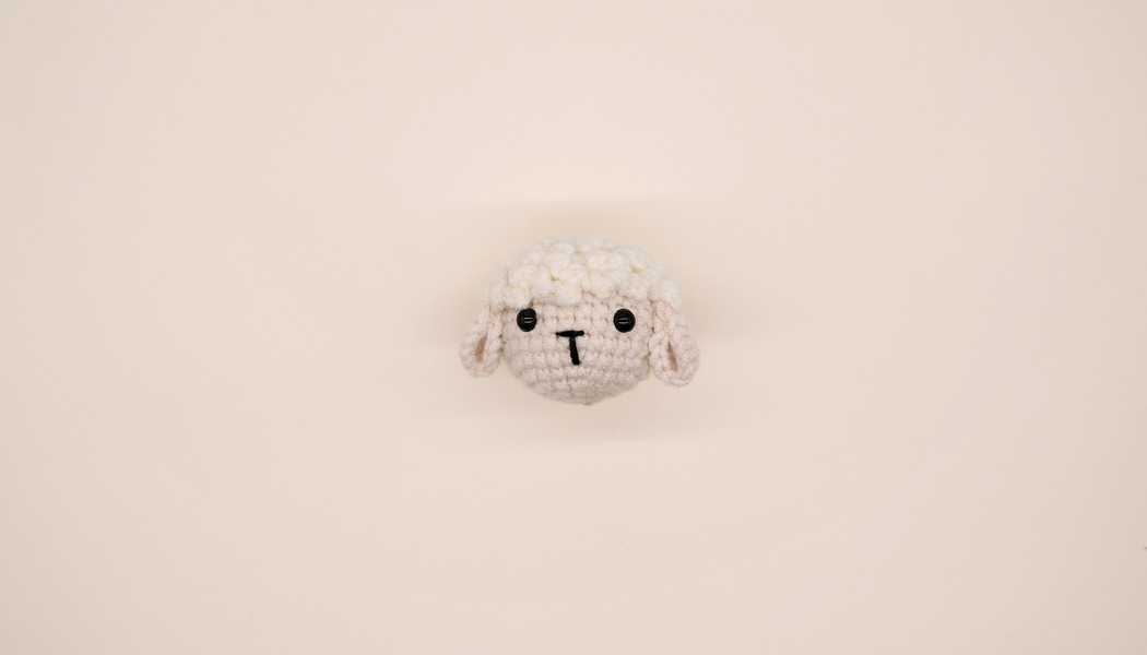 TESTA DI AGNELLINO UNCINETTO