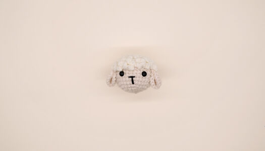 TESTA DI AGNELLINO UNCINETTO