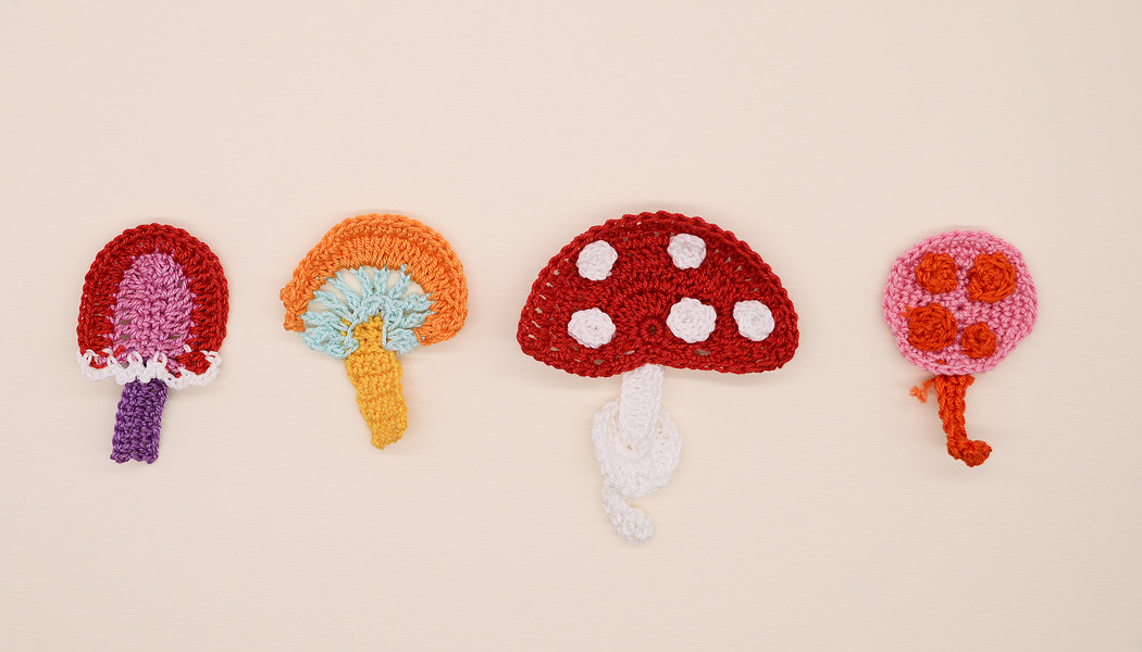 FUNGHI UNCINETTO COTONE 