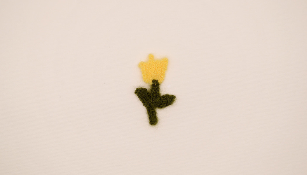 TULIPANO UNCINETTO IN MOHAIR 