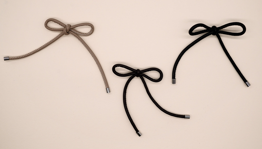 FIOCCO SIMILPELLE ANNODATO 