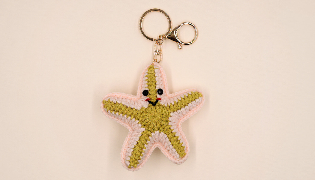 STELLA MARINA UNCINETTO CON MOSCHETTONE 