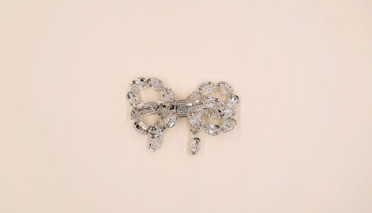 FIOCCO DOPPIO - STRASS TESCHI