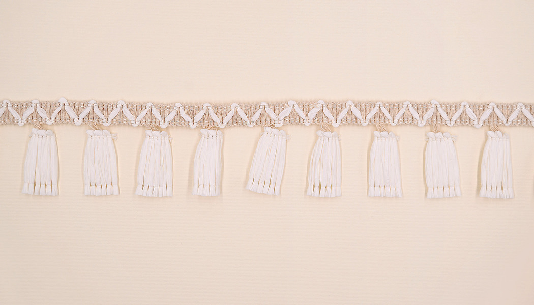 NASTRO IN COTONE CON NAPPINE RAFFIA 