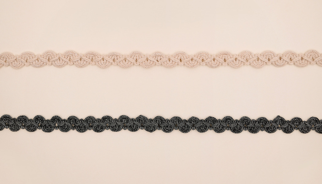 NASTRO COTONE INTRECCIATO ONDE