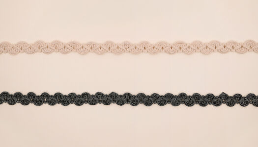 NASTRO COTONE INTRECCIATO ONDE