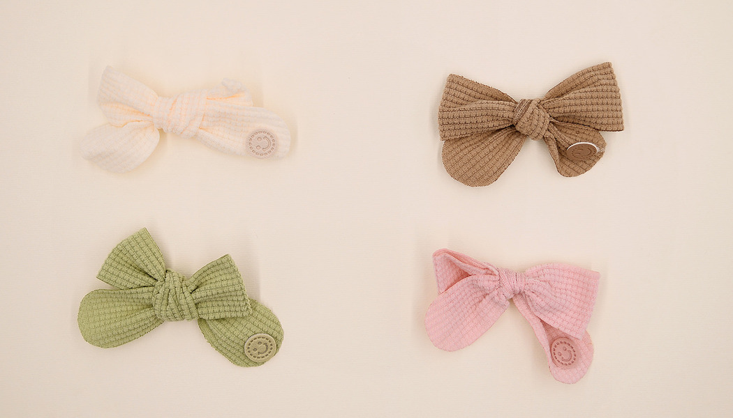 FIOCCO VELLUTO GOFFRATO CON SMILE