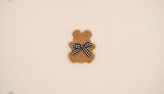 ORSETTO UNCINETTO CON FIOCCHETTO VICHY