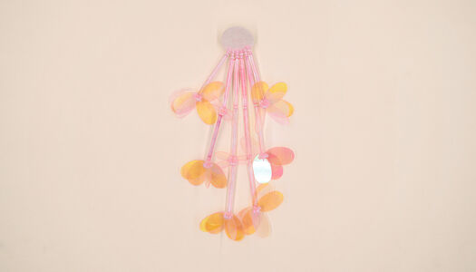 ACCESSORIO IRIDESCENTE PENDENTI CANOTTIGLIE E PAILLETTES OVALI 