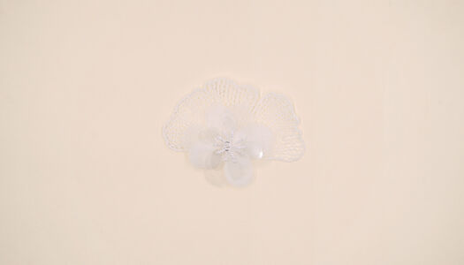 FIORE RETINA + PAILLETTES E PERLINE 