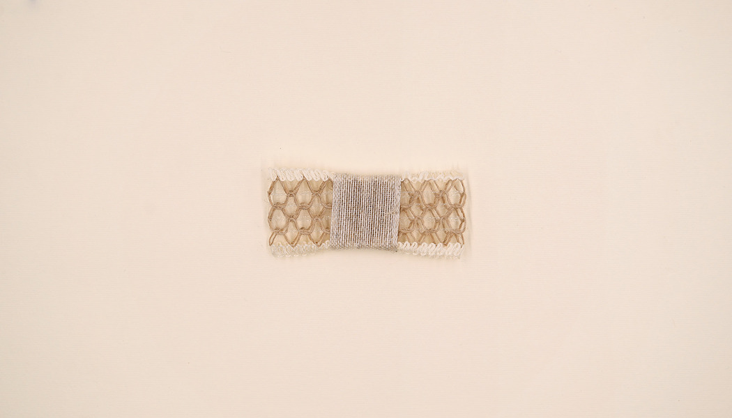 FIOCCO TRAFORATO IN YUTA CON PASSANTE LINO - MADE IN ITALY 