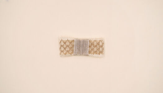 FIOCCO TRAFORATO IN YUTA CON PASSANTE LINO - MADE IN ITALY 