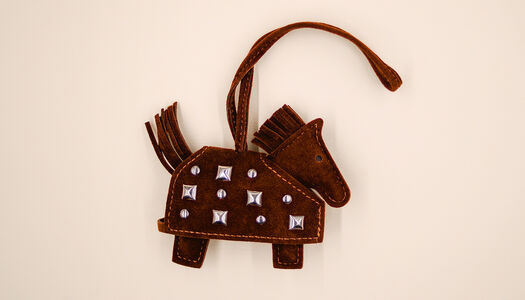 ACC. BORSA CAVALLO CON COPERTA BORCHIATA