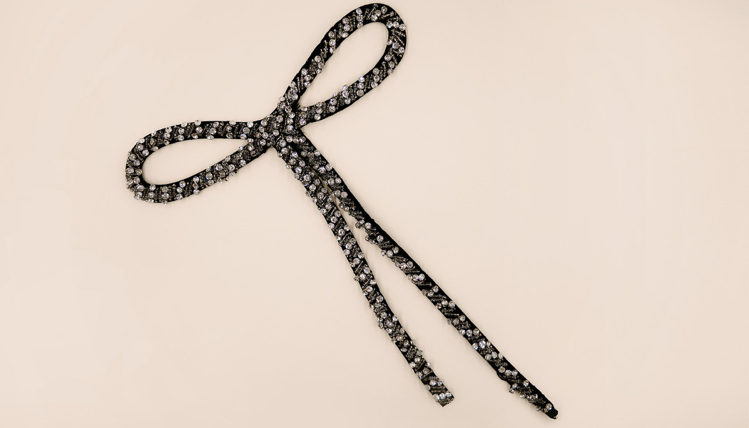 MAXI FIOCCO PERLINE E STRASS