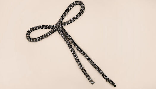 MAXI FIOCCO PERLINE E STRASS
